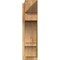 Ekena Millwork Balboa Rough Sawn Arts and Crafts Outlooker, Western Red Cedar, 8"W x 22"D x 30"H OUT08X22X30BOA03RWR - alternate 3